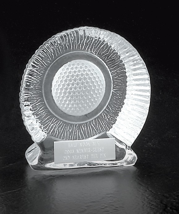 Crystal golf ball iceberg - Multiple SIzes Available
