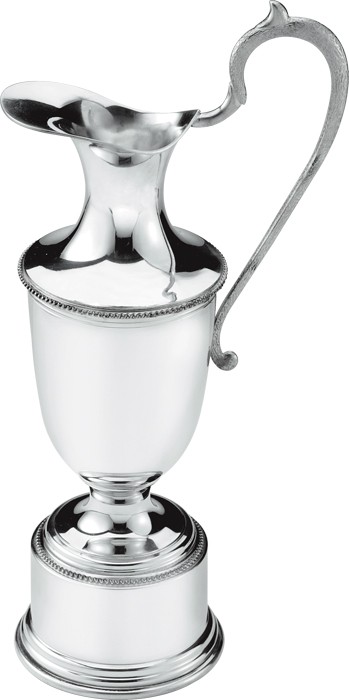 Fine English Pewter Claret Jug - 10"