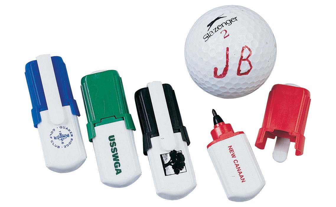 Mini golf ball marking pen