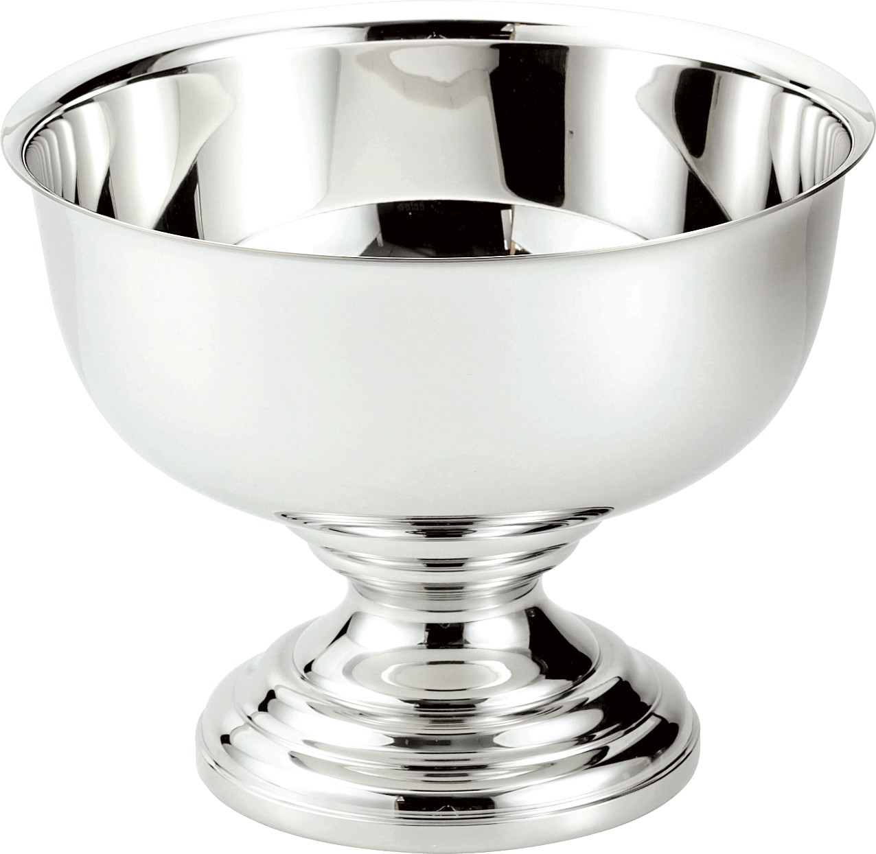 Pewter trophy bowl - 6 1/2 " x 8" dia.