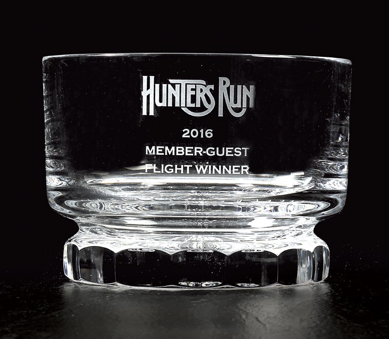 Etched lead crystal straight sided bowl with sculptured base - 9" dia.