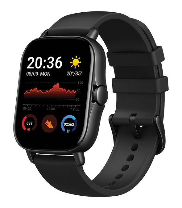 Smart watch answers and makes calls, reads texts, monitors heart rate, steps, calories and blood oxygen