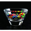 Etched crystal bowl - 8" dia.