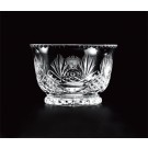 Etched full lead cut crystal bowl - Multiple Sizes Available