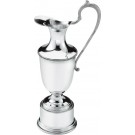 Fine English Pewter Claret Jug - 10"