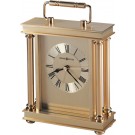 Brass and glass carriage alarm clock