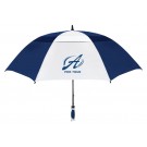 Vented fiberglass 62” umbrella with soft grip handle