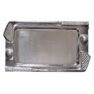 Metal serving tray with golf design - 8 1/4" l. x 5 1/4" w.