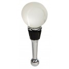 Crystal tennis ball bottle stopper