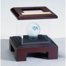 Wood & acrylic hole-in-one box - 4 3/4" x 5 1/4"