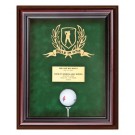 Walnut hole-in-one shadow box - 8" x 10"