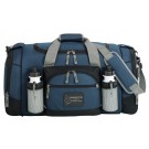 600 Denier duffle bag with ventilated shoe pocket & 4 other pockets - 25" x 12"