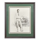 Bobby Jones lithograph by E. Kasper - 22" x 26"