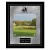 Custom framed picture on lucite with metal matting - 9 1/2" w. x 11" ht.