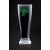 Boxed set of 2 16 oz satin etched or imprinted pilsner glasses - 8" ht.