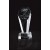 Etched optic crystal award - 8 1/4" ht.