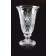 Etched lead cut crystal trophy vase - Multiple Sizes Available